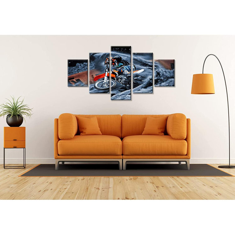 17 Stories Fabric Painting Wall Decor Wayfair